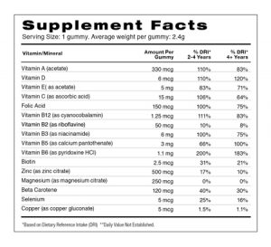 Kẹo PNKids Multivitamin Minerals cho bé gái 60 viên