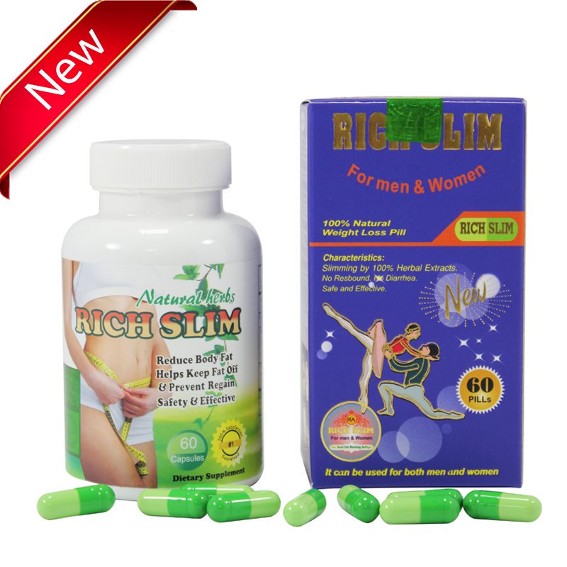 giảm cân rich slim usa Viên giảm cân Rich Slim (Mẫu NEW 2019)