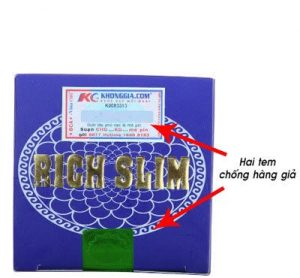Viên giảm cân Rich Slim (Mẫu NEW 2019)
