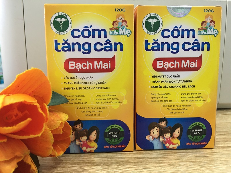 Cốm Tăng C&acirc;n Bạch Mai gi&aacute; bao nhi&ecirc;u? Mua ở đ&acirc;u?