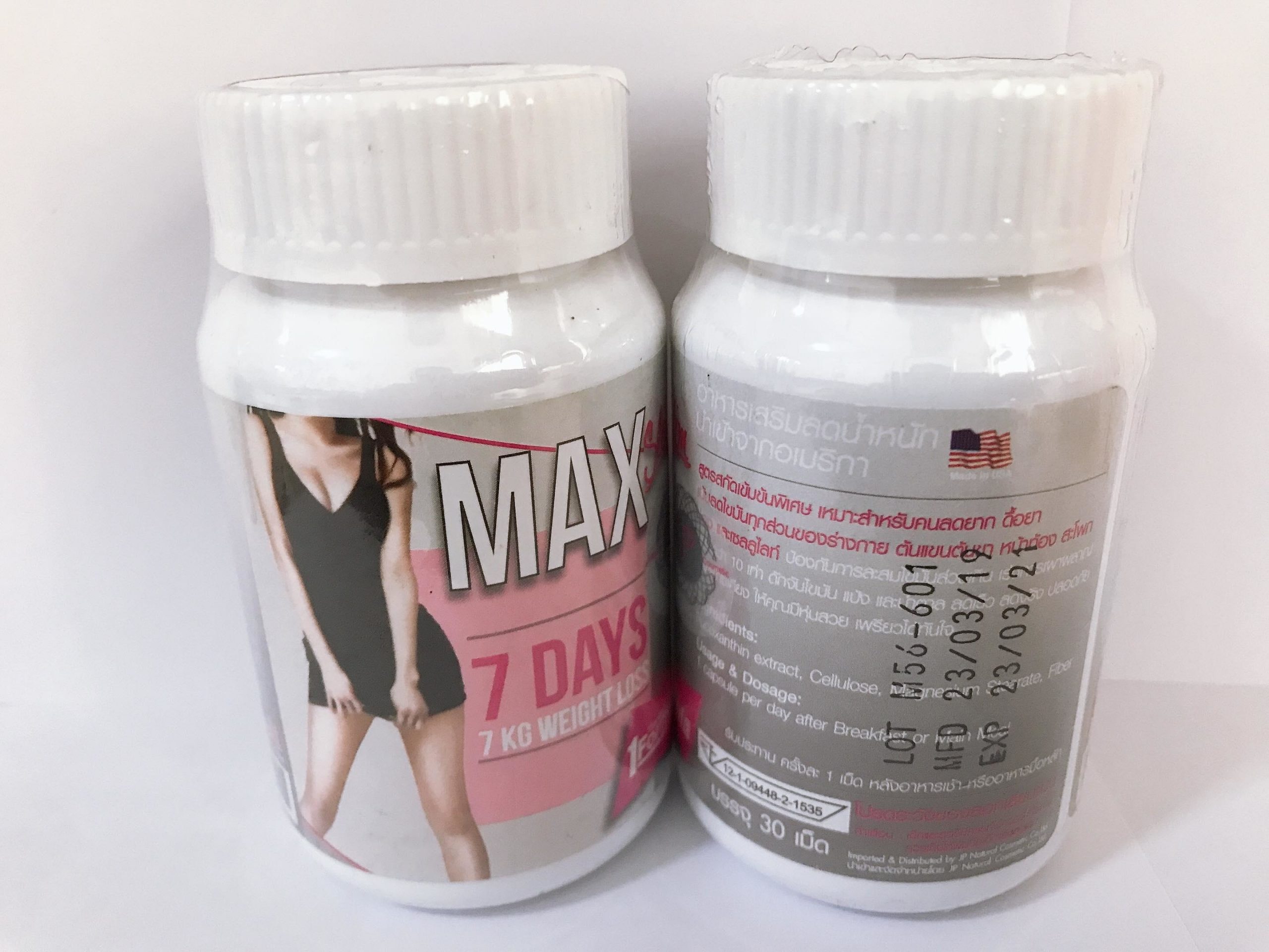 giảm cân max slim 7 days thái lan review thuốc giảm cân max 7 day