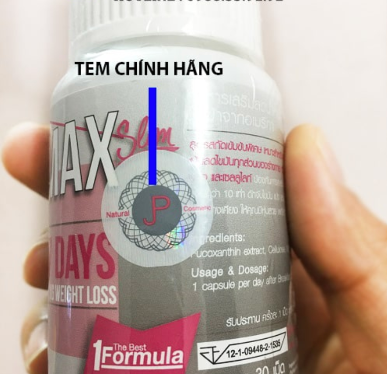 tem chính hãng max slim 7 days max 7 days chính hãn