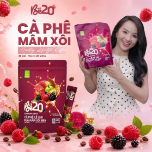 Cà phê Bê20 Lê Gai Búa Mâm Xôi Đen