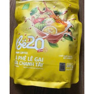 Cà phê lê gai búa chanh dây
