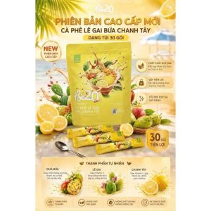 Cà phê lê gai búa chanh dây