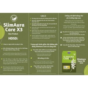 Viên uống SlimAura Care X3