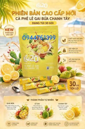 CÀ PHÊ LÊ GAI BỨA CHANH TÂY CHÍNH HÃNG