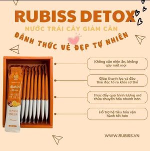 GIẢM CÂN RUBISS DETOX CHÍNH HÃNG