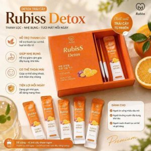 GIẢM CÂN RUBISS DETOX CHÍNH HÃNG